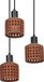 Ledvance Decor Clay Windows Hanglamp PL 3x E27 Brun