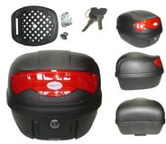 A-Pro universele motorfiets scooter achterlaggen topcase 29 l zwart