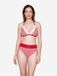 Joop! Triangel-Bikini-Top Streifen Gardenia AOP