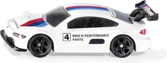 SIKU 1581 BMW M4 Racing - 1:55 - Racewagen - Zwart/Wit