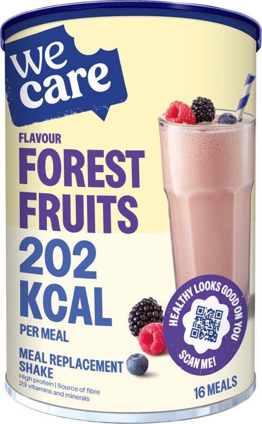 WeCare Meal Replacement Shake Forest Fruit 436 gr
