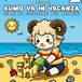 Kumo va in vacanza: Libro da colorare per bambini