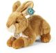 Rappa Pluche Konijn - Bruin - 23 cm