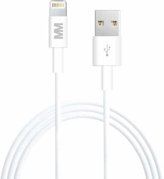 Mmobiel USB naar 8 pin lightning kabel oplader voor iPhone / iPad / iPod