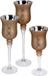 Home & Styling Set van 3 luxe kandelaars