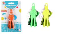FLYPOP'S Parachutist om te gooien - Kinderspeelgoed - 032513 - Diverse kleuren - Plastic - Kermis - Cadeau - Verjaardag - 10 cm - Vanaf 3 jaar