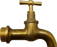 S & M 551147 Eenhands in hoogte verstelbaar messing, 3/4 \"