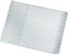 Leitz plastic register, maanden, A4, Jan.-Dec., PP, wit