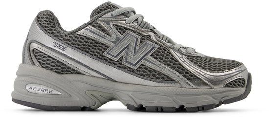New Balance 740 - GS - Harbor Grey Silver-Coloured Metallic - Maat EU 37