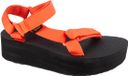 Teva Flatform Sandaal Dames Rood/Zwart