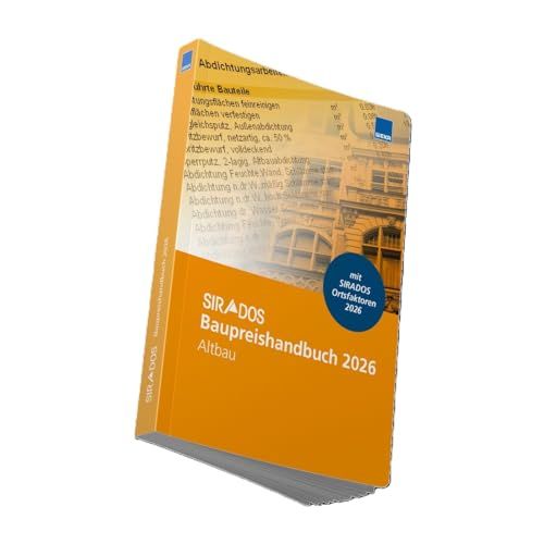 SIRADOS Baupreishandbuch Altbau 2026 Paperback