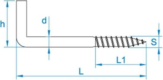 Kelfort Gebu Schroefduim verzinkt HD 2.65 x 30mm