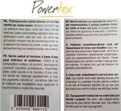 Powertex Easy Varnish Vernis Lack 1 liter transparant