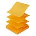 D.RECT Zig-Zag Z-Notes zelfklevende notities, 76 x 76 mm, oranje, 100 vellen