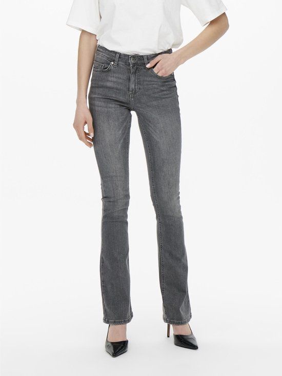 ONLY ONLBLUSH MID FLARED TAI0918 NOOS Women's Jeans - Grey Denim - Size XS/32