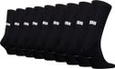 Puma Sportsokken Cushioned New Generation - 9 paar - Zwart - Maat 35/38