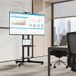 Yaheetech - Pied de télévision meuble TV mobile charge max 50kg avec gestion des câbles 3 tablettes pour écrans/LCD/LED/plasma 32 à 75 pouce VESA 100x100 mm à 600x400 mm