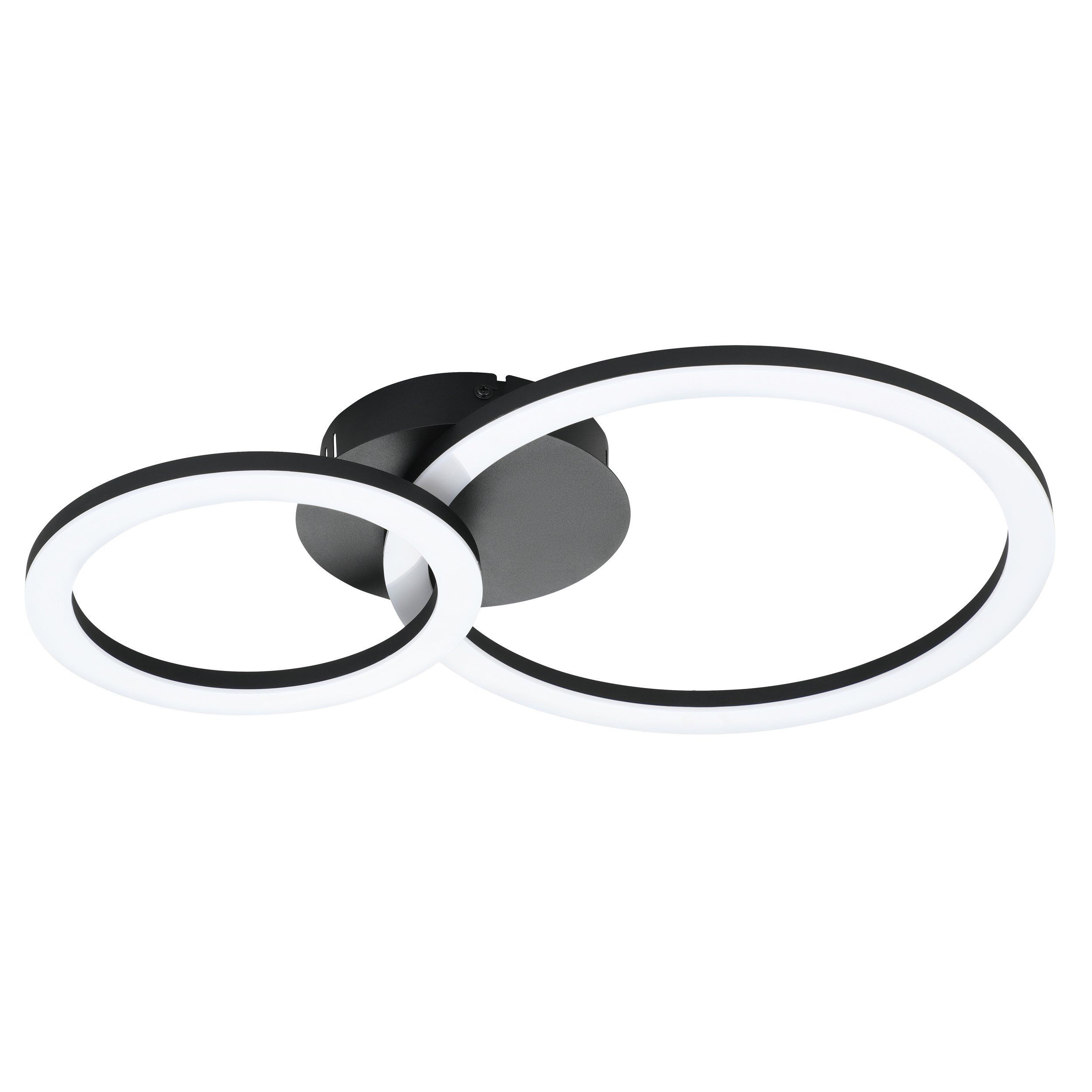 EGLO Connect Parrapos-z Plafondlamp Zwart Staal 900322