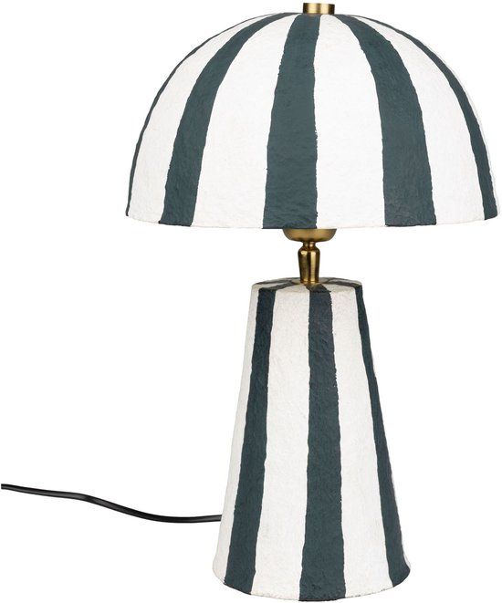 Bold Monkey Zebra Rebel Tafellamp Zwart