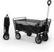 Chariot de transport pliable avec pneus pleins - capacité de charge 100 kg