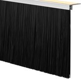 vidaXL Zelfklevende Deurborstels 6 st Wit 100 cm Aluminiumlegering
