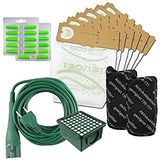 BIERRE STORE KIT0235 Kobold 131 VK 130 microvezel 12 stuks + 20 geuren + filterkabel 10 m, compatibel met bruin