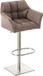 And OutdoorMatch Tabouret Orin - Avec dossier et accoudoir - Ergonomique - Set de 1 - Réglable en hauteur - Deluxe