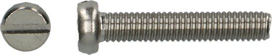 pgb-Europe PGB-FASTENERS Metaalschroef CK DIN 84 M3x40 A2