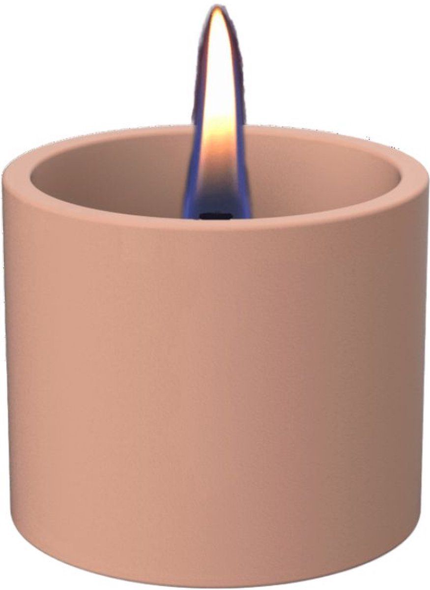 TenderFlame Breeze 8 2-pack Zalmroze - Tafelhaard - Binnen en Buiten