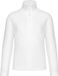 Kariban Fleecevest 'Enzo' met ritskraag, Unisex, 4XL, White