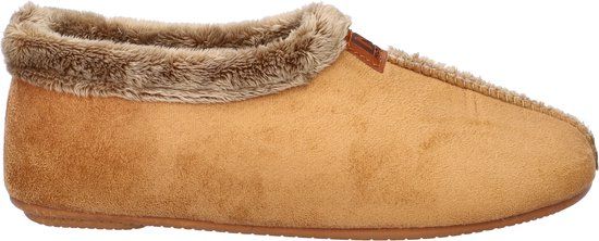 Nelson Home pantoffel - Cognac - Maat 38