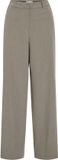 VILA VISIFFE HW STRAIGHT PANTS - NOOS - Dames - Leggings - Falcon - Effen - Polyester/Viscose/Elastaan - W36 X L32