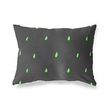 BonaMaison Neon Groen-Rook Decoratieve Kussensloop, Kussenhoezen Bank, Decoratieve Kussenhoesjes, Kussensloop; Sofa, Slaapkamer, Kantoor, Auto 45x60 Cm - Ontworpen en vervaardigd in Turkije