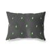 BonaMaison Neon Groen-Rook Decoratieve Kussensloop, Kussenhoezen Bank, Decoratieve Kussenhoesjes, Kussensloop; Sofa, Slaapkamer, Kantoor, Auto 45x60 Cm - Ontworpen en vervaardigd in Turkije