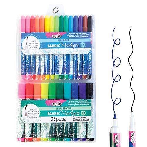 I Love To Create I Love schaffen to Tulip stof marker fijn en top 25/pkg-Assorted