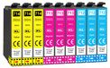 Epson T0712 T0713 T0714 Meervoudige verpakking, patronen voor Epson Stylus SX218 SX515W