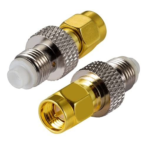 Vecys 4G Antenne Adapter SMA Male naar FME Female Adapter (2 stuks)