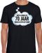 Bellatio Decorations BD Cadeau T-shirt - Ben ik eindelijk 70 jaar - Zwart - Heren - 70e Verjaardag Shirt - Outfit S