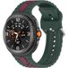 Techsuit Bracelet W078 pour Samsung Galaxy Watch9 / Watch8 / Watch8 Classic Series, Vert Foncé