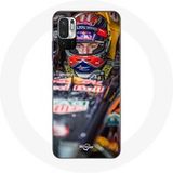 Maniacase Hoesje voor Xiaomi Redmi Note 10 5G Formule 1 Max Verstappen F1 autocoureur