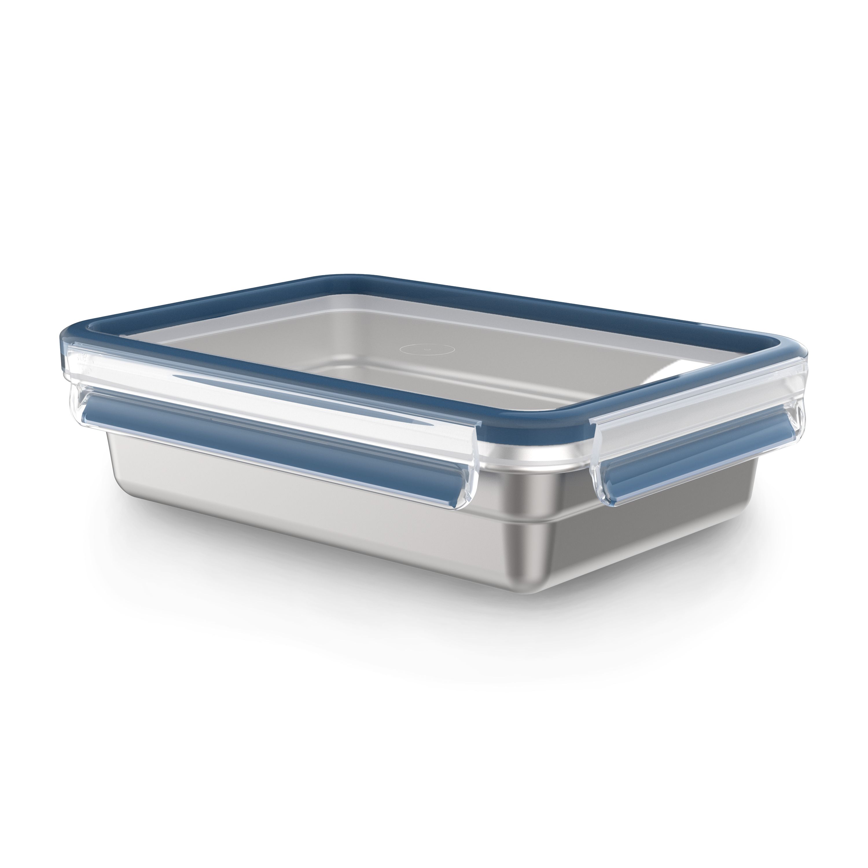 EMSA CLIP & CLOSE Stainless Steel Food Storage Container - 1.2L