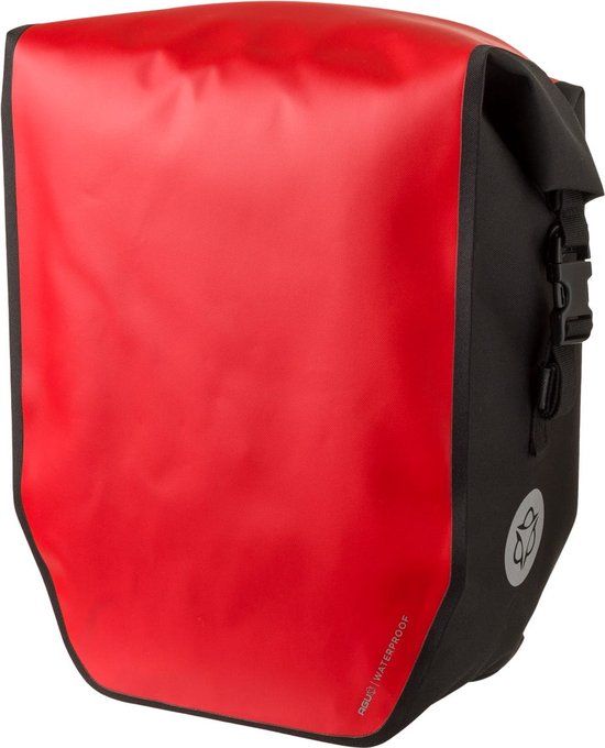 AGU Clean Shelter Click'nGo Single Pannier - 21L - Red - Waterproof