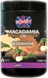 Ronney Masque Macadamia Oil Restorative Therapy Pour Cheveux Faibles Et Secs 1000 ml