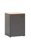 Schildmeyer Solea 702002 Multifunctionele kast, antraciet, 67,1 x 60 x 95,8 cm