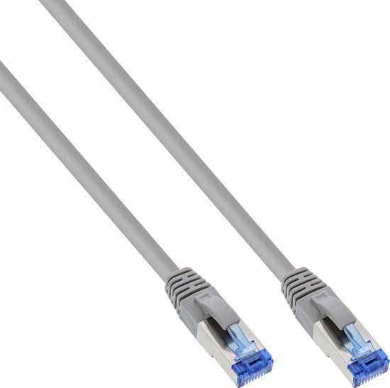 Intos Electronic Ag InLine 5m Cat.6(A) S-STP/PiMF netwerkkabel Cat6a Grijs