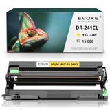 Evoke Compatible Drum for Brother DR-241CL Yellow 15000 Pages