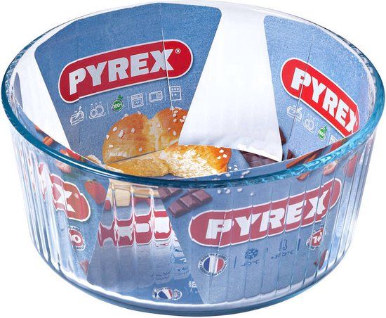 Pyrex Cook & Enjoy Souffléschaal - 2.5 liter - Transparant - Borosilicaatglas