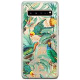 ERT GROUP mobiel telefoonhoesje voor Samsung S10 5G Babaco patroon Flowers 058
