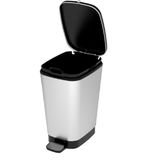 KIS Chic Bin - Pedaalemmer - 30 Liter - Zwart/RVS