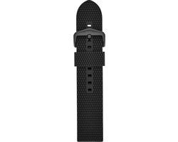Fossil Wearablebandje geschikt voor Fossil Gen 5e & Fossil Gen 6 Heren - Zwart - Siliconen - 22 mm